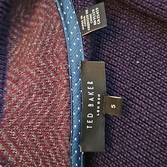 💯 Auth Men HUGO  dress shirt + TED Baker Sweater - Picture 10 of 14